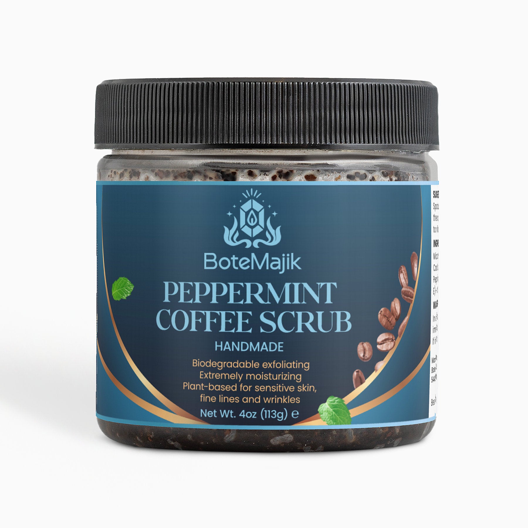 Peppermint Coffee Scrub