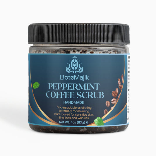 Peppermint Coffee Scrub