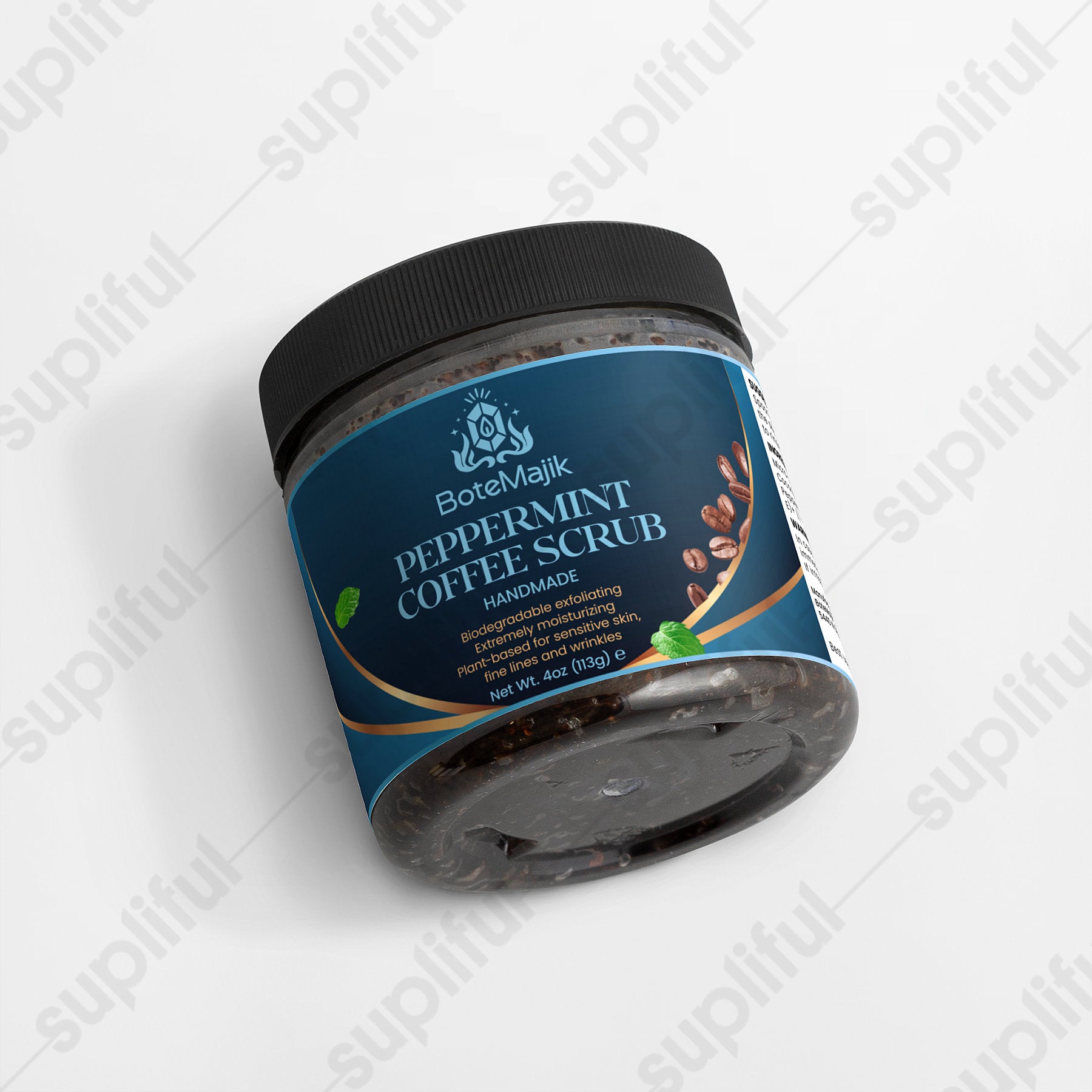 Peppermint Coffee Scrub