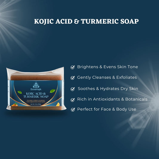 Kojic Acid & Turmeric Soap